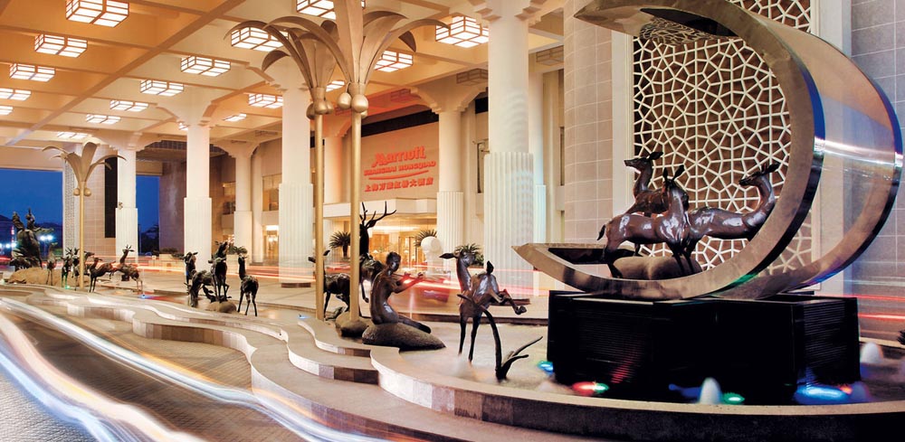 上海万豪虹桥大酒店外观图